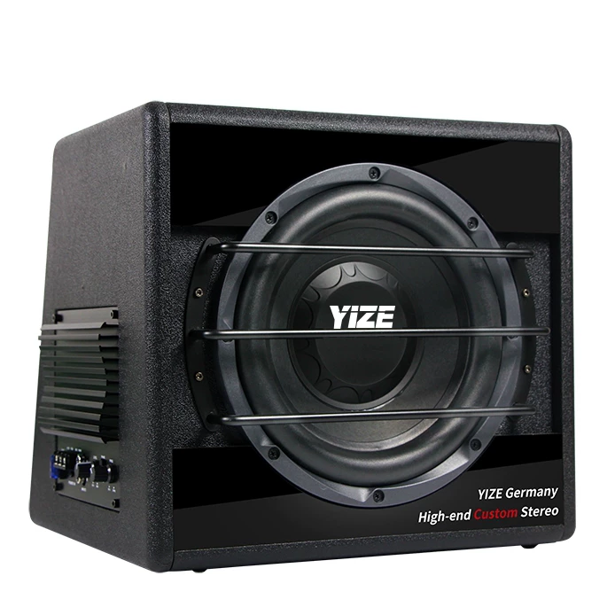 响改装重专用德国yi低音炮音低音汽车低音炮高端后备箱2v车载